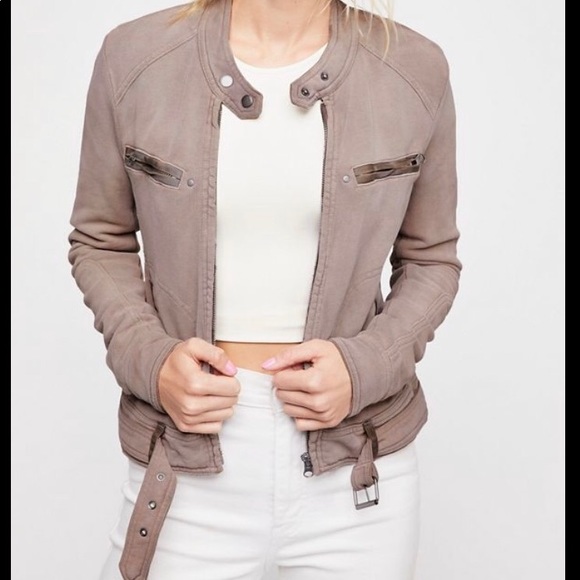 Free People Jackets & Blazers - Free People Moto jacket